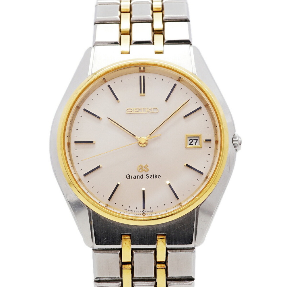 Seiko Grand SBGS004 9587-8000 Gold Dial Men's Watch